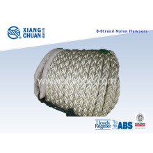 8 Strand 64mm 220m Länge Nylon Mooring Rope